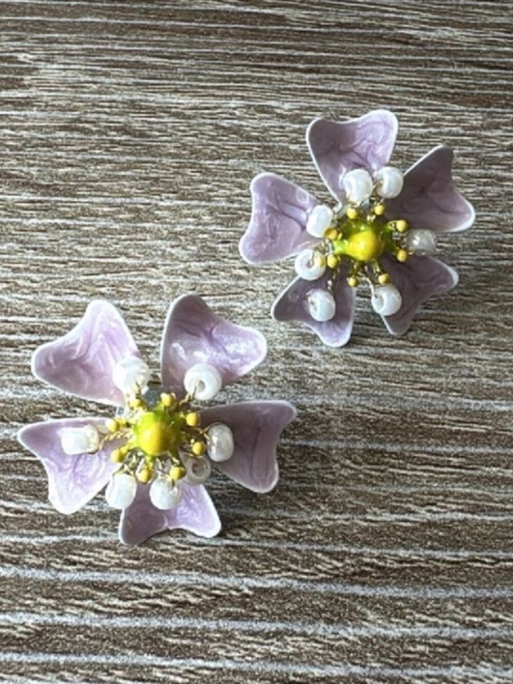Bohemian flowerearringsM227